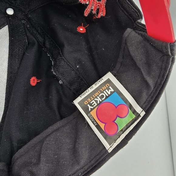 Vintage 90s Disney Goofy Embroided Snapback Hat Mickey Unlimited - Picture 7 of 7